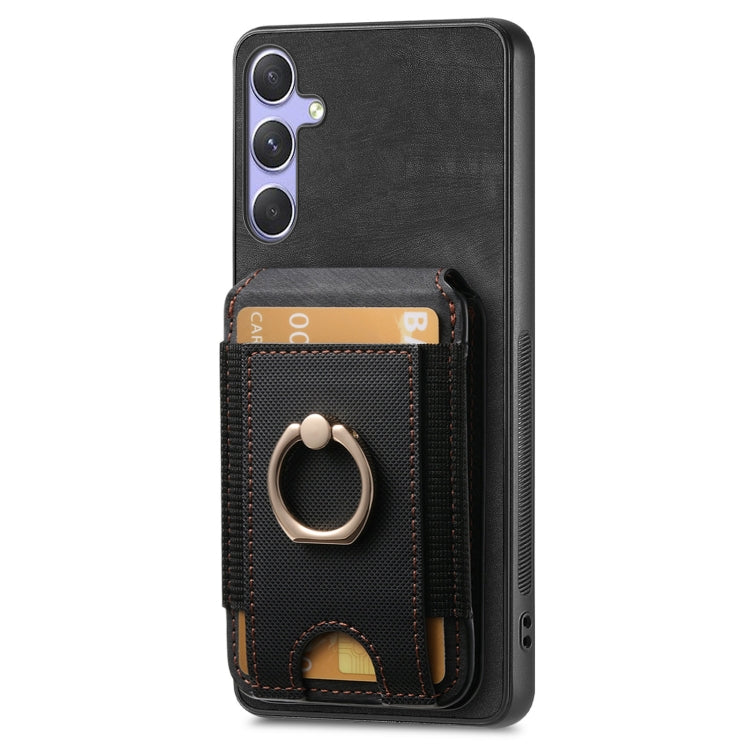 Retro Splitable Magnetic Stand Card Bag Leather Phone Case, For Samsung Galaxy S8+