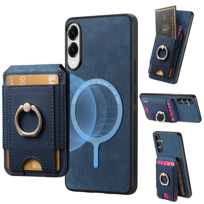Retro Splitable Magnetic Stand Card Bag Leather Phone Case, For Samsung Galaxy S25 Edge 5G, For Samsung Galaxy A56 5G, For Samsung Galaxy A36, For Samsung Galaxy S25 5G