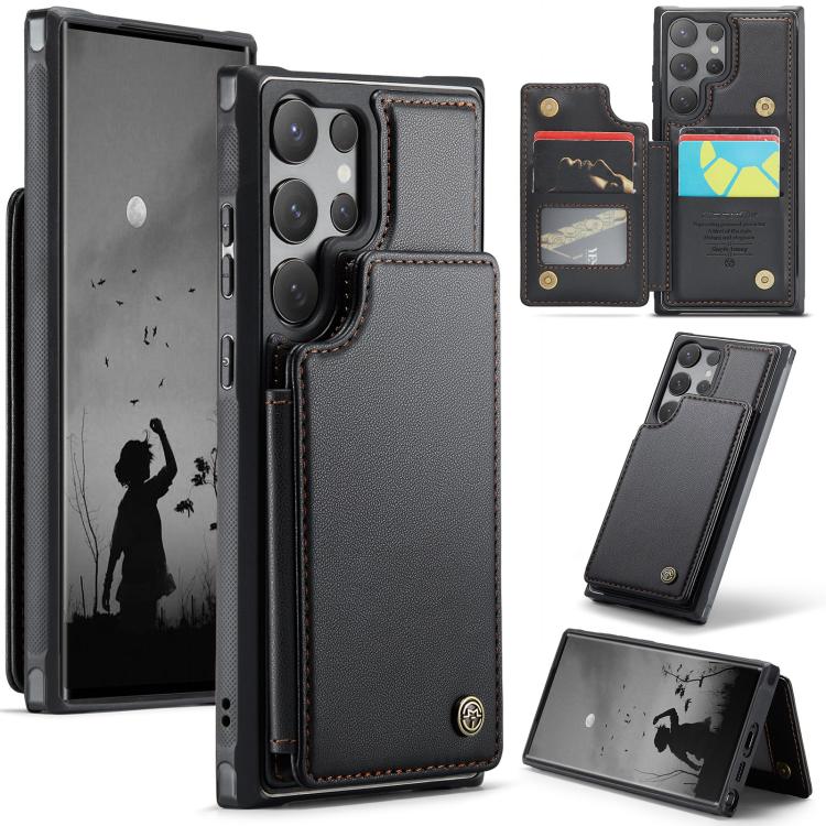 CaseMe C22 Card Slots Holder RFID Anti-theft Phone Case, For Samsung Galaxy S25 Ultra 5G, For Galaxy S25 FE / S26 FE 5G, For Samsung Galaxy A17