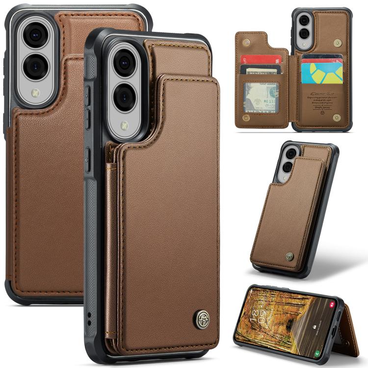 CaseMe C22 Card Slots Holder RFID Anti-theft Phone Case, For Samsung Galaxy S26 5G, For Samsung Galaxy A57 5G, For Samsung Galaxy A37 5G, For Samsung Galaxy S25 Edge 5G