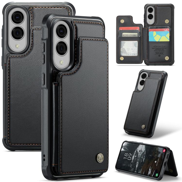 CaseMe C22 Card Slots Holder RFID Anti-theft Phone Case, For Samsung Galaxy S26 5G, For Samsung Galaxy A57 5G, For Samsung Galaxy A37 5G, For Samsung Galaxy S25 Edge 5G