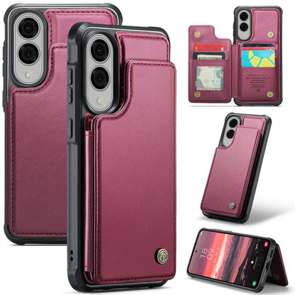 CaseMe C22 Card Slots Holder RFID Anti-theft Phone Case, For Samsung Galaxy S26 5G, For Samsung Galaxy A57 5G, For Samsung Galaxy A37 5G, For Samsung Galaxy S25 Edge 5G