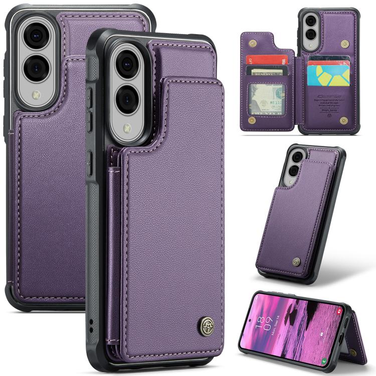 CaseMe C22 Card Slots Holder RFID Anti-theft Phone Case, For Samsung Galaxy S26 5G, For Samsung Galaxy A57 5G, For Samsung Galaxy A37 5G, For Samsung Galaxy S25 Edge 5G