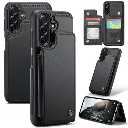 CaseMe C22 Card Slots Holder RFID Anti-theft Phone Case, For Samsung Galaxy A56 5G, For Samsung Galaxy A36 5G, For Samsung Galaxy S25 5G, For Samsung Galaxy S25+ 5G
