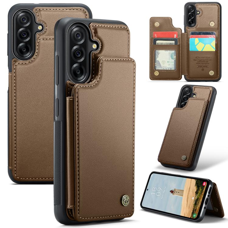 CaseMe C22 Card Slots Holder RFID Anti-theft Phone Case, For Samsung Galaxy A37 5G, For Samsung Galaxy S25 FE  5G, For Samsung Galaxy S25 Edge 5G, For Samsung Galaxy A56 5G