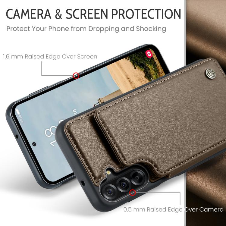 CaseMe C22 Card Slots Holder RFID Anti-theft Phone Case, For Samsung Galaxy A17
