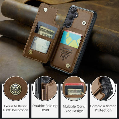CaseMe C22 Card Slots Holder RFID Anti-theft Phone Case, For Samsung Galaxy S26 5G, For Samsung Galaxy A57 5G, For Samsung Galaxy A37 5G, For Samsung Galaxy S25 Edge 5G