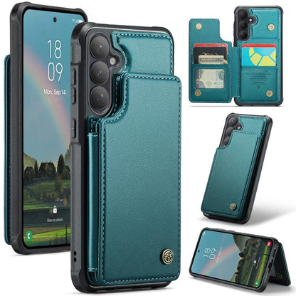 CaseMe C22 Card Slots Holder RFID Anti-theft Phone Case, For Galaxy S26 FE 5G, For Galaxy Z Fold8 Ultra 5G, For Samsung Galaxy S26+ 5G, For Samsung Galaxy S26 Ultra 5G