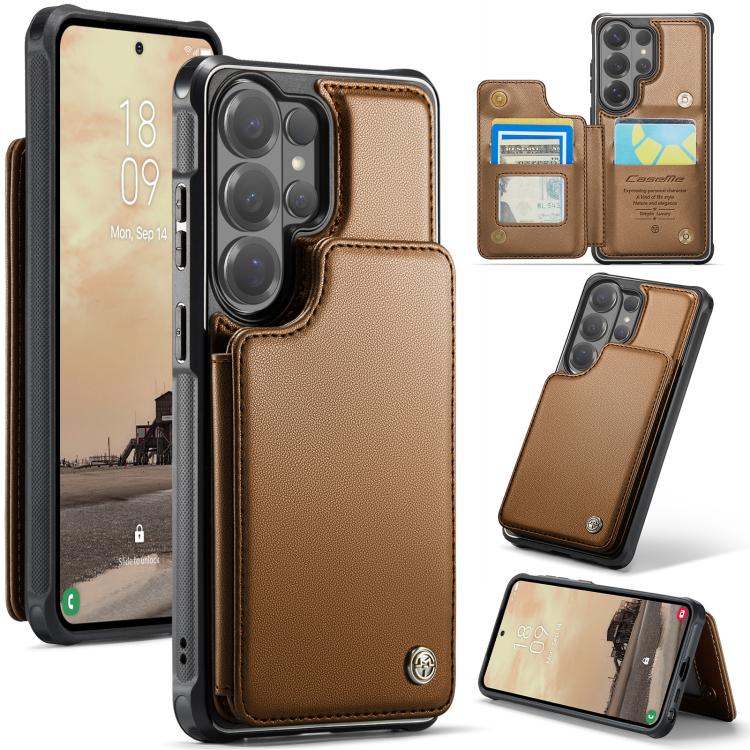 CaseMe C22 Card Slots Holder RFID Anti-theft Phone Case, For Galaxy S26 FE 5G, For Galaxy Z Fold8 Ultra 5G, For Samsung Galaxy S26+ 5G, For Samsung Galaxy S26 Ultra 5G