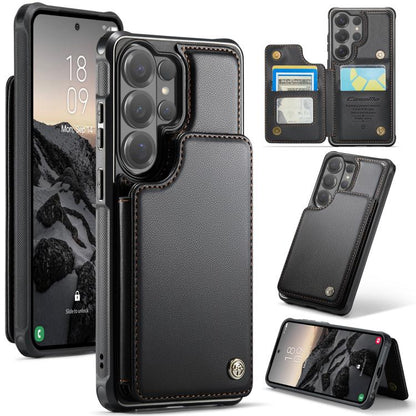 CaseMe C22 Card Slots Holder RFID Anti-theft Phone Case, For Galaxy S26 FE 5G, For Galaxy Z Fold8 Ultra 5G, For Samsung Galaxy S26+ 5G, For Samsung Galaxy S26 Ultra 5G