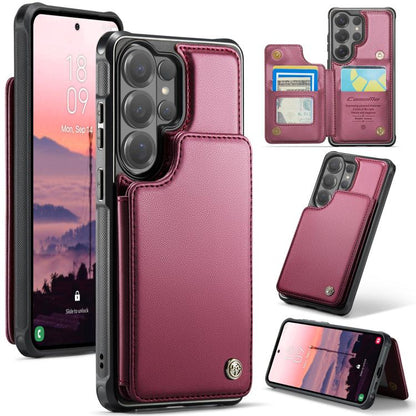 CaseMe C22 Card Slots Holder RFID Anti-theft Phone Case, For Galaxy S26 FE 5G, For Galaxy Z Fold8 Ultra 5G, For Samsung Galaxy S26+ 5G, For Samsung Galaxy S26 Ultra 5G