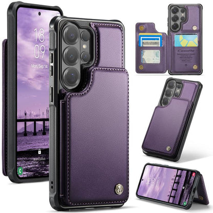 CaseMe C22 Card Slots Holder RFID Anti-theft Phone Case, For Galaxy S26 FE 5G, For Galaxy Z Fold8 Ultra 5G, For Samsung Galaxy S26+ 5G, For Samsung Galaxy S26 Ultra 5G