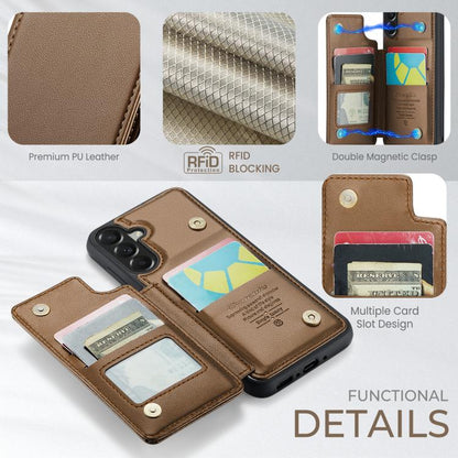 CaseMe C22 Card Slots Holder RFID Anti-theft Phone Case, For Samsung Galaxy A37 5G, For Samsung Galaxy S25 FE  5G, For Samsung Galaxy S25 Edge 5G, For Samsung Galaxy A56 5G