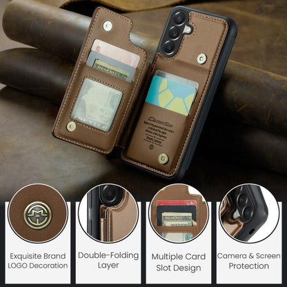 CaseMe C22 Card Slots Holder RFID Anti-theft Phone Case, For Samsung Galaxy A37 5G, For Samsung Galaxy S25 FE  5G, For Samsung Galaxy S25 Edge 5G, For Samsung Galaxy A56 5G