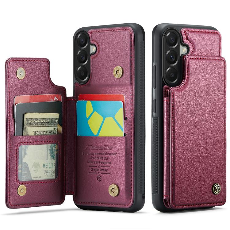 CaseMe C22 Card Slots Holder RFID Anti-theft Phone Case, For Samsung Galaxy S26 5G, For Samsung Galaxy A57 5G, For Samsung Galaxy A37 5G, For Samsung Galaxy S25 Edge 5G