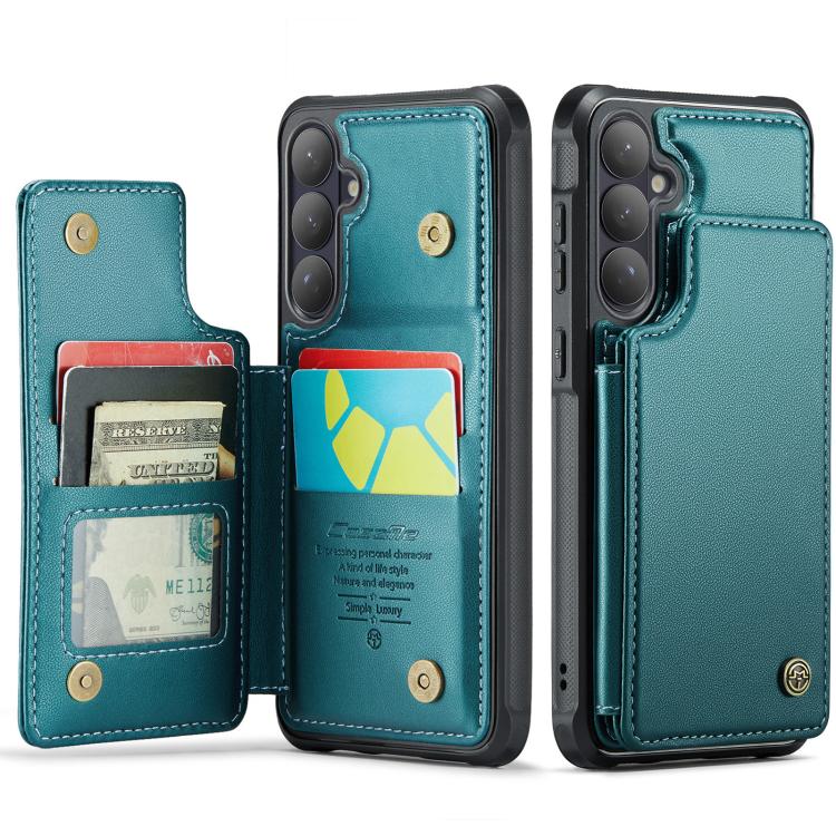 CaseMe C22 Card Slots Holder RFID Anti-theft Phone Case, For Galaxy S26 FE 5G, For Galaxy Z Fold8 Ultra 5G, For Samsung Galaxy S26+ 5G, For Samsung Galaxy S26 Ultra 5G