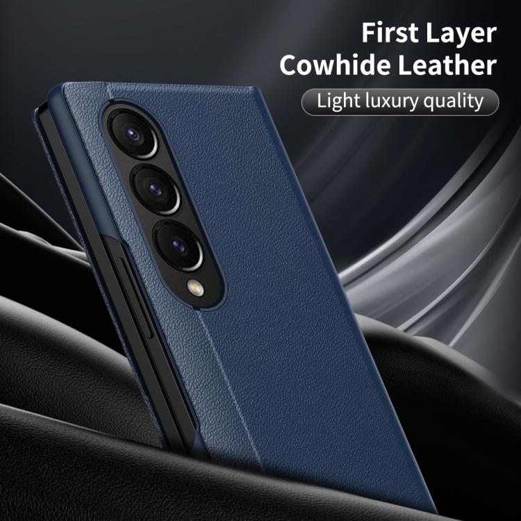 Smart View Window Leather Phone Case with Card Slot, For Samsung Galaxy Z Fold4, For Samsung Galaxy S22 Ultra 5G, For Samsung Galaxy S22+ 5G, For Samsung Galaxy S22 5G