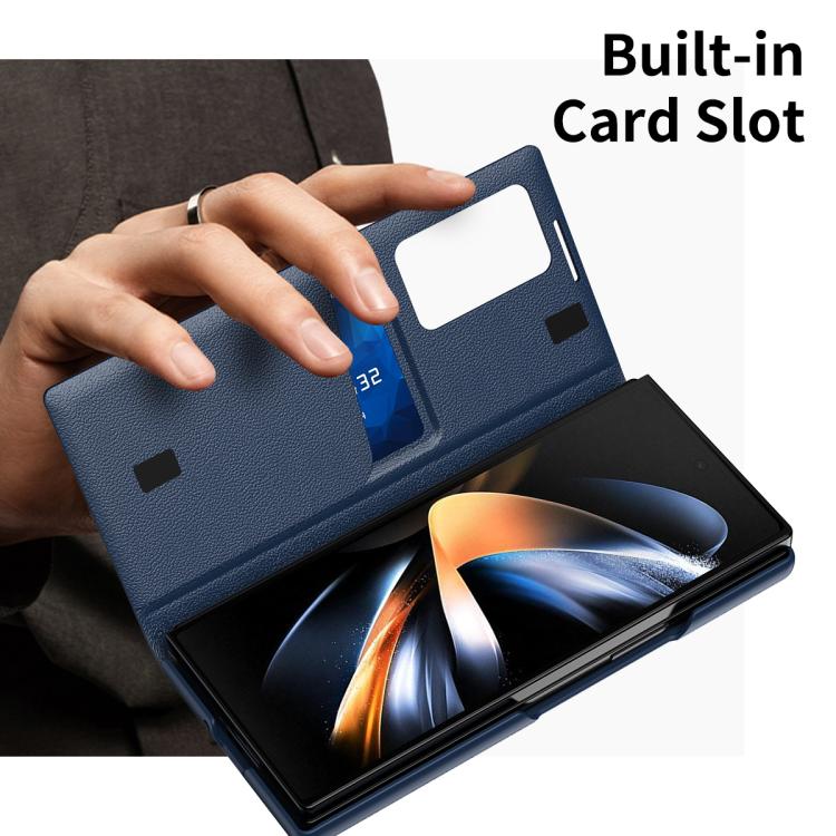 Smart View Window Leather Phone Case with Card Slot, For Samsung Galaxy Z Fold4, For Samsung Galaxy S22 Ultra 5G, For Samsung Galaxy S22+ 5G, For Samsung Galaxy S22 5G