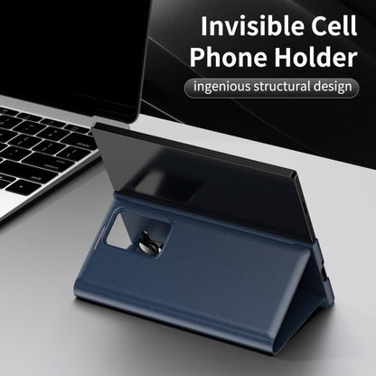 Smart View Window Leather Phone Case with Card Slot, For Samsung Galaxy Z Fold5 5G, For Samsung Galaxy S23 Ultra 5G, For Samsung Galaxy S23+ 5G, For Samsung Galaxy S23 5G