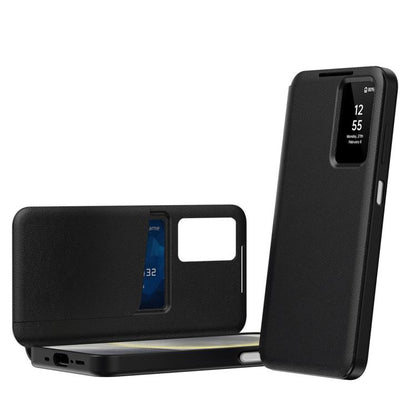 Smart View Window Leather Phone Case with Card Slot, For Galaxy S26 Ultra 5G, For Galaxy A57 5G, For Galaxy A37 5G, For Galaxy A27 5G