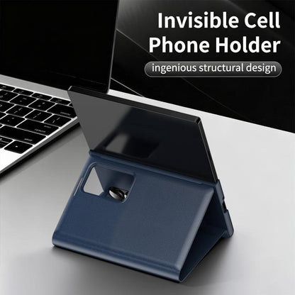 Smart View Window Leather Phone Case with Card Slot, For Galaxy Z Fold8 5G, For Galaxy S26 FE 5G, For Galaxy Fold8 Ultra 5G, For Galaxy Z TriFold