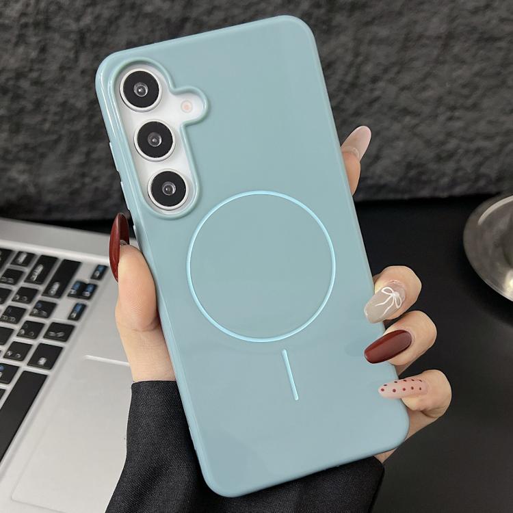 Glossy TPU Shockproof MagSafe Phone Case, For Samsung Galaxy S25 5G, For Samsung Galaxy S25+ 5G, For Samsung Galaxy S25 Ultra 5G