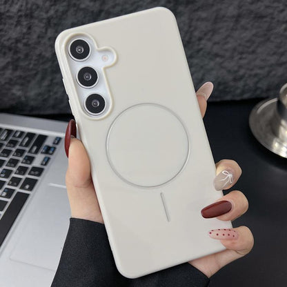 Glossy TPU Shockproof MagSafe Phone Case, For Samsung Galaxy S25 5G, For Samsung Galaxy S25+ 5G, For Samsung Galaxy S25 Ultra 5G