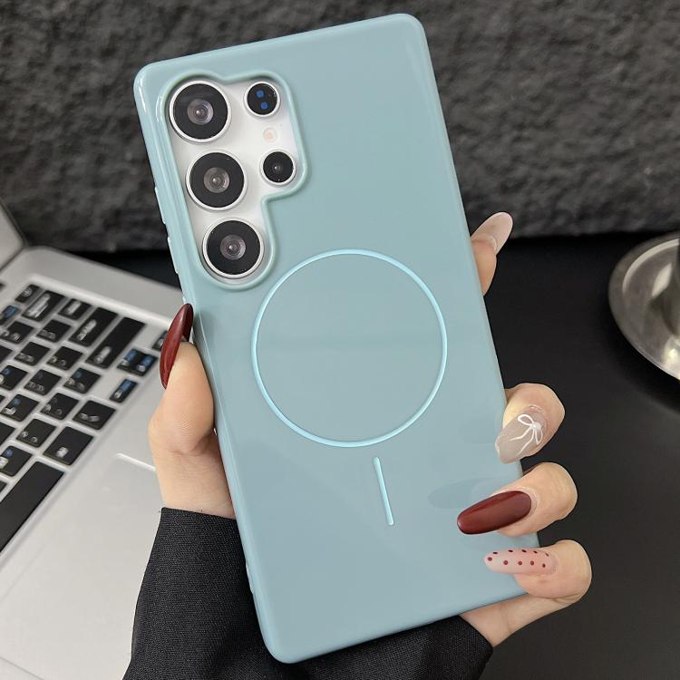 Glossy TPU Shockproof MagSafe Phone Case, For Samsung Galaxy S25 5G, For Samsung Galaxy S25+ 5G, For Samsung Galaxy S25 Ultra 5G