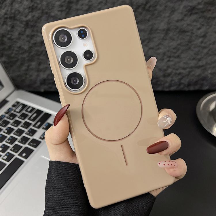 Glossy TPU Shockproof MagSafe Phone Case, For Samsung Galaxy S25 5G, For Samsung Galaxy S25+ 5G, For Samsung Galaxy S25 Ultra 5G