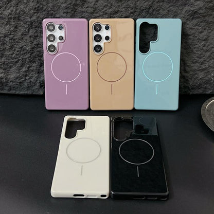 Glossy TPU Shockproof MagSafe Phone Case, For Samsung Galaxy S25 5G, For Samsung Galaxy S25+ 5G, For Samsung Galaxy S25 Ultra 5G