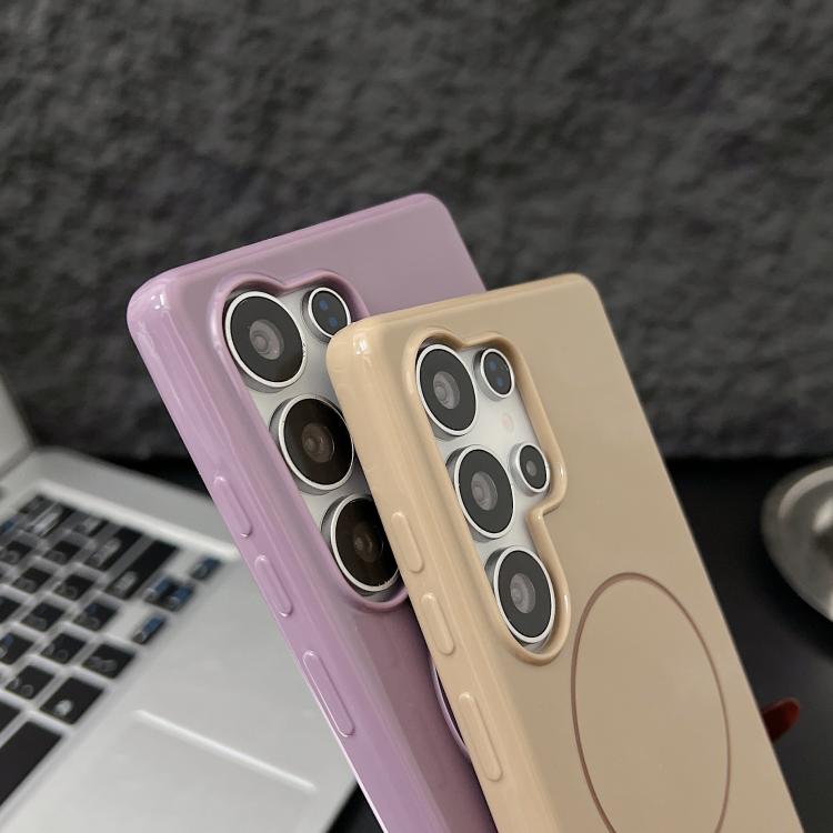 Glossy TPU Shockproof MagSafe Phone Case, For Samsung Galaxy S25 5G, For Samsung Galaxy S25+ 5G, For Samsung Galaxy S25 Ultra 5G