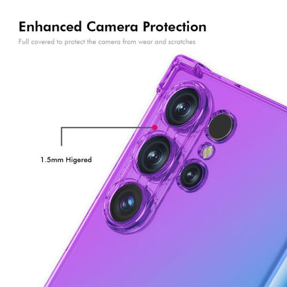 ENKAY Hat-Prince Gradient Airbag TPU Phone Case, For Samsung Galaxy S24 Ultra 5G, For Galaxy A18 / A17 / A26, For Samsung Galaxy M16 / F16, For Samsung Galaxy M06 / F06, For Samsung Galaxy A16 4G / 5G, For Samsung Galaxy S24 / S25 5G