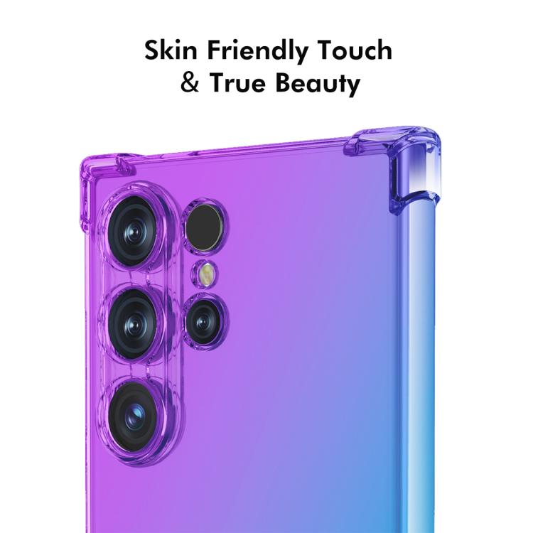 ENKAY Hat-Prince Gradient Airbag TPU Phone Case, For Samsung Galaxy S24 Ultra 5G, For Galaxy A18 / A17 / A26, For Samsung Galaxy M16 / F16, For Samsung Galaxy M06 / F06, For Samsung Galaxy A16 4G / 5G, For Samsung Galaxy S24 / S25 5G