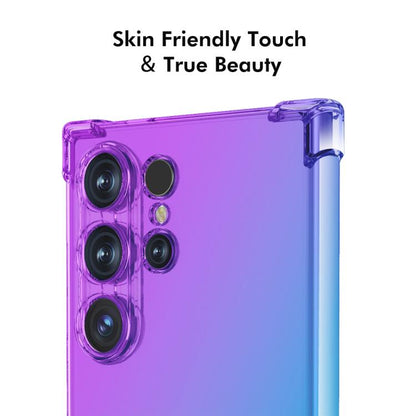 ENKAY Hat-Prince Gradient Airbag TPU Phone Case, For Samsung Galaxy S24 Ultra 5G, For Galaxy A18 / A17 / A26, For Samsung Galaxy M16 / F16, For Samsung Galaxy M06 / F06, For Samsung Galaxy A16 4G / 5G, For Samsung Galaxy S24 / S25 5G