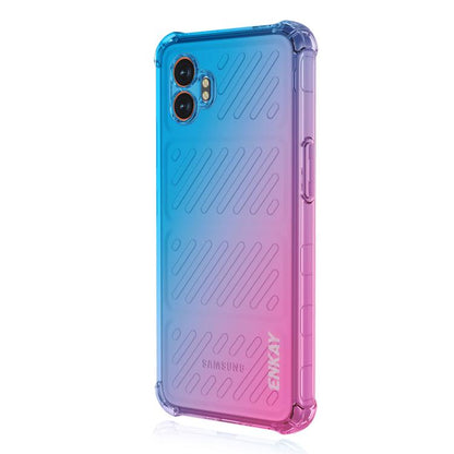 ENKAY Hat-Prince Gradient Airbag TPU Phone Case, For Samsung Galaxy A26 5G, For Samsung Galaxy A36 5G, For Samsung Galaxy S25 Ultra 5G, For Samsung Galaxy A06 4G, For Samsung Galaxy S24 FE 5G, For Samsung Galaxy Xcover7 Pro