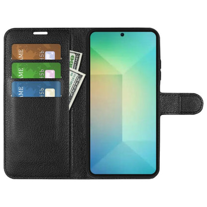 Litchi Texture Horizontal Flip Leather Phone Case with Holder, For Samsung Galaxy S25 5G, For Samsung Galaxy S25+ 5G