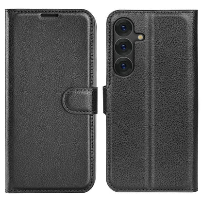 Litchi Texture Horizontal Flip Leather Phone Case with Holder, For Samsung Galaxy S25+ 5G, For Samsung Galaxy S25 Ultra 5G