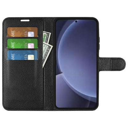 Litchi Texture Horizontal Flip Leather Phone Case with Holder, For Samsung Galaxy S25+ 5G, For Samsung Galaxy S25 Ultra 5G