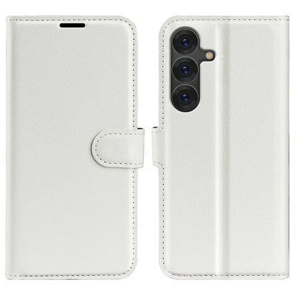 Litchi Texture Horizontal Flip Leather Phone Case with Holder, For Samsung Galaxy S25 5G, For Samsung Galaxy S25+ 5G