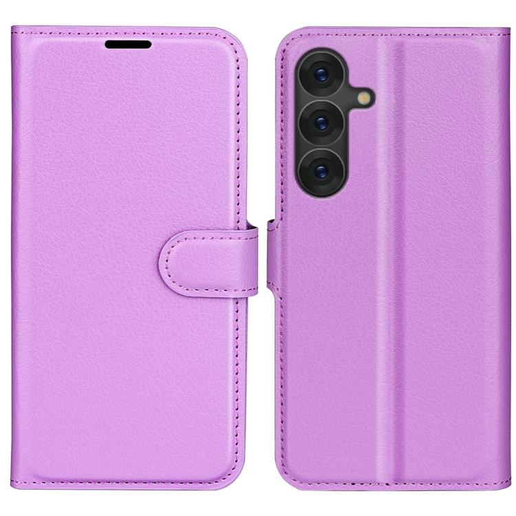Litchi Texture Horizontal Flip Leather Phone Case with Holder, For Samsung Galaxy S25+ 5G, For Samsung Galaxy S25 Ultra 5G