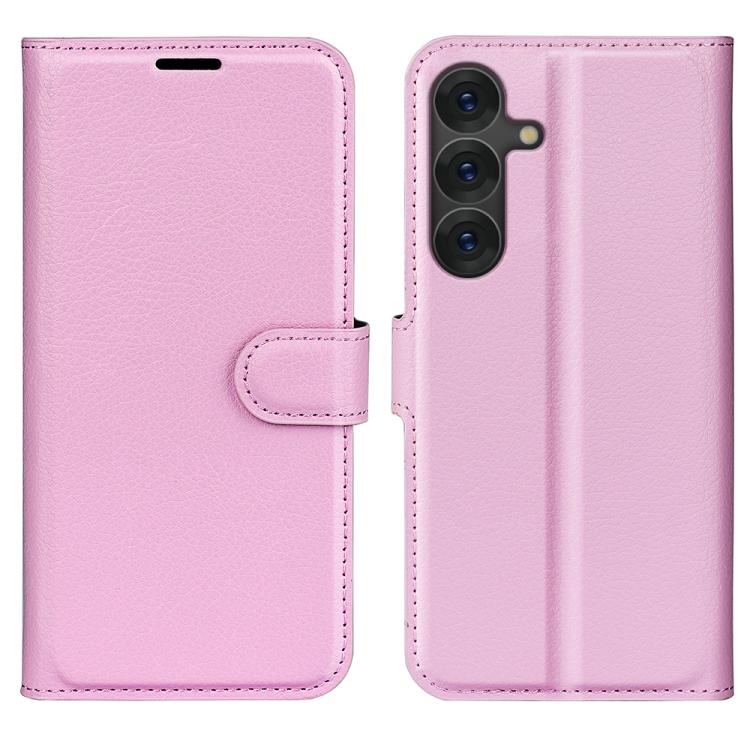 Litchi Texture Horizontal Flip Leather Phone Case with Holder, For Samsung Galaxy S25+ 5G, For Samsung Galaxy S25 Ultra 5G