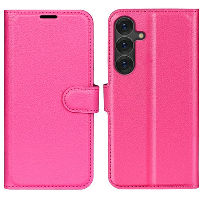 Litchi Texture Horizontal Flip Leather Phone Case with Holder, For Samsung Galaxy S25 5G, For Samsung Galaxy S25+ 5G