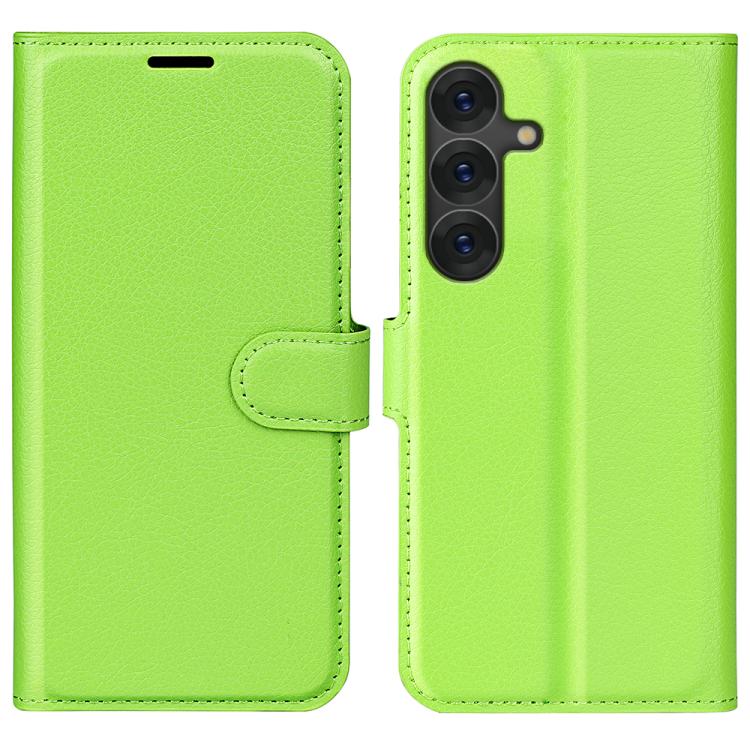 Litchi Texture Horizontal Flip Leather Phone Case with Holder, For Samsung Galaxy S25+ 5G, For Samsung Galaxy S25 Ultra 5G