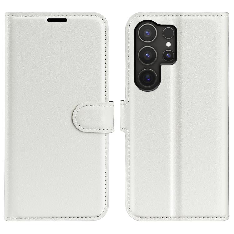 Litchi Texture Horizontal Flip Leather Phone Case with Holder, For Samsung Galaxy S25+ 5G, For Samsung Galaxy S25 Ultra 5G