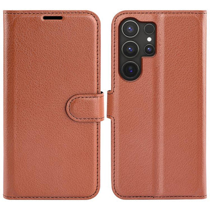 Litchi Texture Horizontal Flip Leather Phone Case with Holder, For Samsung Galaxy S25+ 5G, For Samsung Galaxy S25 Ultra 5G