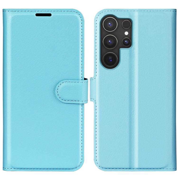Litchi Texture Horizontal Flip Leather Phone Case with Holder, For Samsung Galaxy S25+ 5G, For Samsung Galaxy S25 Ultra 5G