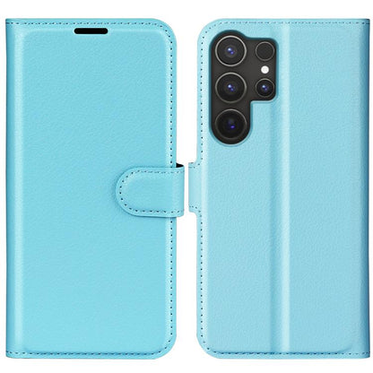 Litchi Texture Horizontal Flip Leather Phone Case with Holder, For Samsung Galaxy S25+ 5G, For Samsung Galaxy S25 Ultra 5G