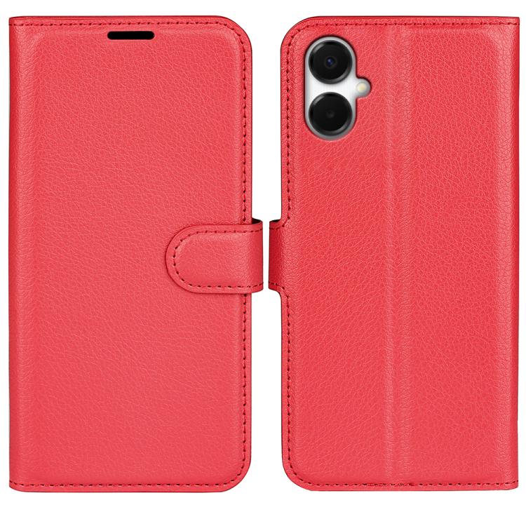 Litchi Texture Horizontal Flip Leather Phone Case with Holder, For Samsung Galaxy A06 5G, For Samsung Galaxy A26 5G