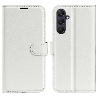 Litchi Texture Horizontal Flip Leather Phone Case with Holder, For Samsung Galaxy A06 5G, For Samsung Galaxy A26 5G