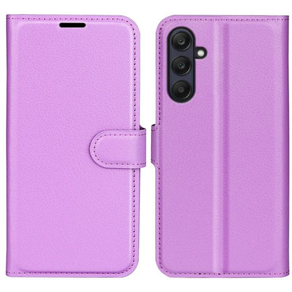 Litchi Texture Horizontal Flip Leather Phone Case with Holder, For Samsung Galaxy A06 5G, For Samsung Galaxy A26 5G